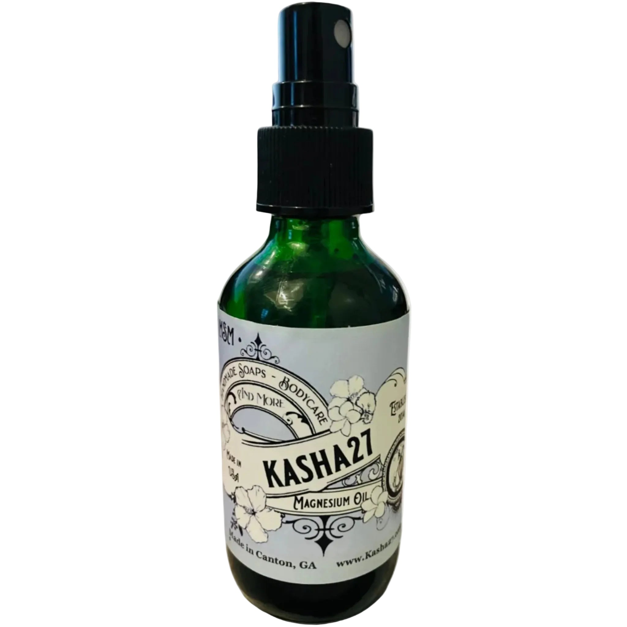 Magnesium Spray – Natural Muscle Relief & Sleep Support | Kasha27